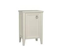 Meuble haut VitrA Valarte 62248, 53,5 x 39,5 x 83 cm, ouverture à gauche, sur pied, finition ivoire mat.