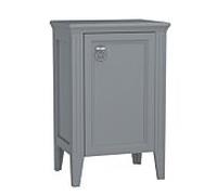 Meuble haut VitrA Valarte 62250, 53,5 x 39,5 x 83 cm, ouverture à droite, sur pied, corps gris mat