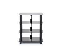 Meuble TV - NorStone - Epur 4 - Noir satin - Support jusqu'à 30 kg