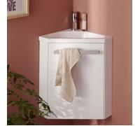 Meuble lave-mains d'angle SKINO