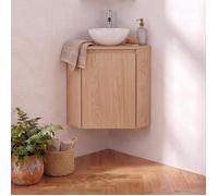 Meuble lave-mains d'angle SORRENTO avec vasque