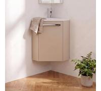 Meuble lave-mains d'angle suspendu SKINO
