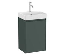 Meuble lave mains Ona Unik 1 Porte 40cm Vert Mat - Roca A851677513