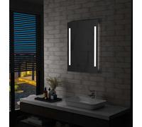 Meuble miroir mural de salle de bains avec LED 60x80 cm DE12202