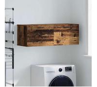 Meuble mural - VIDAXL - 100 x 36.5 x 35 cm - Bois d'ingénierie - Finition mate - Marron