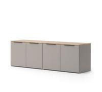Meuble-paroi Wido, 2 parties, Grège, Vicco 57462