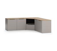 Meuble-paroi Wido, 3 parties, Grège, Vicco 58550