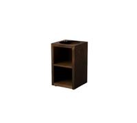 Meuble pour brasero seul - en acier corten