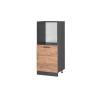 Meuble pour four R-Line, 60cm, Chêne de force doré/Anthracite, Vicco 37844
