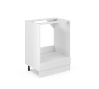 Meuble pour four R-Line, 60cm sans PT, Blanc campagne/Blanc, Vicco 36564