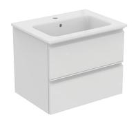 Meuble pour lavabo Ideal Standard blanc brillant 625 x 470 x 505mm