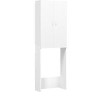 Meuble pour machine à laver Blanc 64x25,5x190 cm