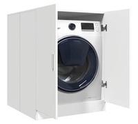 vidaXL Armoire pour lave-linge blanc 71x71,5x91,5 cm
