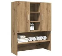 Meuble pour machine à laver chêne artisanal 70,5x25,5x90 cm