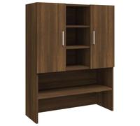 Meuble pour machine à laver Chêne marron 70,5x25,5x90 cm
