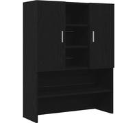 Meuble pour machine à laver chêne noir 70,5x25,5x90 cm