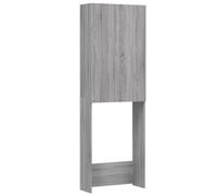 Meuble pour machine à laver Sonoma gris 64x25,5x190 cm