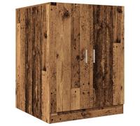 Meuble pour machine à laver vieux bois 70,5x71,5x91,5 cm