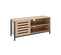 Meuble pour téléviseur style industriel Bois clair industriel, Chêne Sonoma