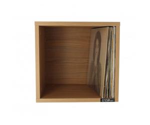 Meuble pour vinyles - ENOVA hifi - VINYLE BAC 120SWE - MDF - 120 vinyles - Marron