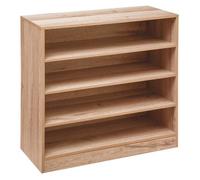 5five Meuble range-chaussures 4 cases bois naturel