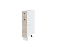 Meuble range épice Bellissi Noyer blanchi L 15 cm - Cuisineandcie