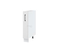 Meuble range épice Lovia Blanc Mat L 15 cm - Cuisineandcie