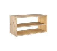 - Meuble rangement avec tablette en pin massif Dinamic