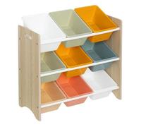 Atmosphera - Meuble de rangement enfant Iduna 60 x 64 cm Multicolore