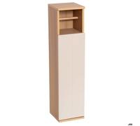 MEUBLE RESERVE ET DEROULEUR PAPIER WC 1 PORTE /1 ETAGERE INTERIEURE - RIVOLI - Tendance
