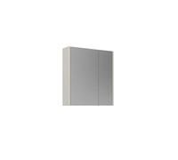 Meuble Salle de Bain avec Miroir "Arno 60" - 60 x 16 x 66 cm - Cashmere