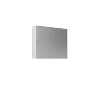 Meuble Salle de Bain avec Miroir "Arno 80" - 79 x 16 x 66 cm - White
