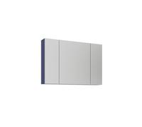 Meuble Salle de Bain avec Miroir "Bari 100" - 97 x 16 x 66 cm - Matte Navy Blue