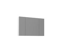 Meuble Salle de Bain avec Miroir "Bari 100" - 97 x 16 x 66 cm - Matte White