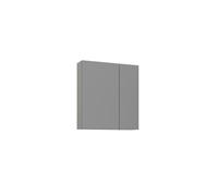 Meuble Salle de Bain avec Miroir "Bari 60" - 60 x 16 x 66 cm - Matte Cashmere