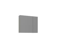 Meuble Salle de Bain avec Miroir "Bari 80" - 75 x 16 x 66 cm - Matte Cashmere