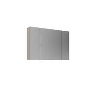 Meuble Salle de Bain avec Miroir "Desna 100" - 97 x 16 x 66 cm - Sand