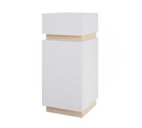 Meuble salle de bain Gloria, 33x75.5cm avec porte et tiroir, Blanc, Vicco 40878