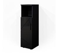 Meuble salle de bain Irma, 30x95cm, Anthracite Haute brillance, Vicco 36709