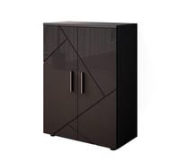 Meuble salle de bain Irma, 60x81cm, Anthracite Haute brillance, Vicco 34524