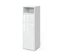 Meuble salle de bain Majest, 30.2x96.3cm, Blanc Haute brillance, Vicco 40091