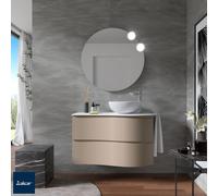 Meuble salle de bain MAM 900 2 tiroirs incurvés Macchiato H540 P500 - SALGAR 113807