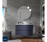 Meuble salle de bain MAM 900 2 tiroirs incurvés Night Blue H540 P500 - SALGAR 113809