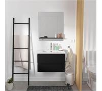 Meuble simple vasque 60cm SORRENTO + vasque