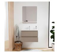 Meuble simple vasque 60cm SORRENTO + vasque
