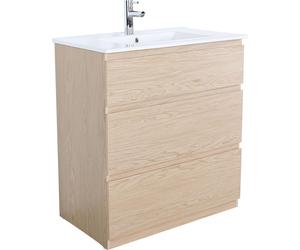 Meuble simple vasque SORRENTO 80cm - avec plan vasque céramique