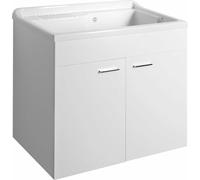 Meuble sous-évier 78 x 70 x 48 cm, blanc