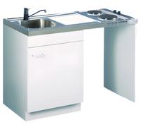 Meuble sous évier lave vaisselle 120 avec jambage AQUARINE 200154