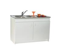 Meuble sous évier LIBERTY 900x600 2 portes - - 200199