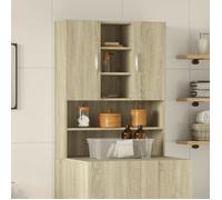 vidaXL Meuble pour machine à laver Chêne Sonoma 70,5x24x90 cm